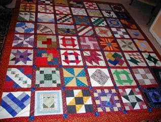 Suzanne's 50-state quilt